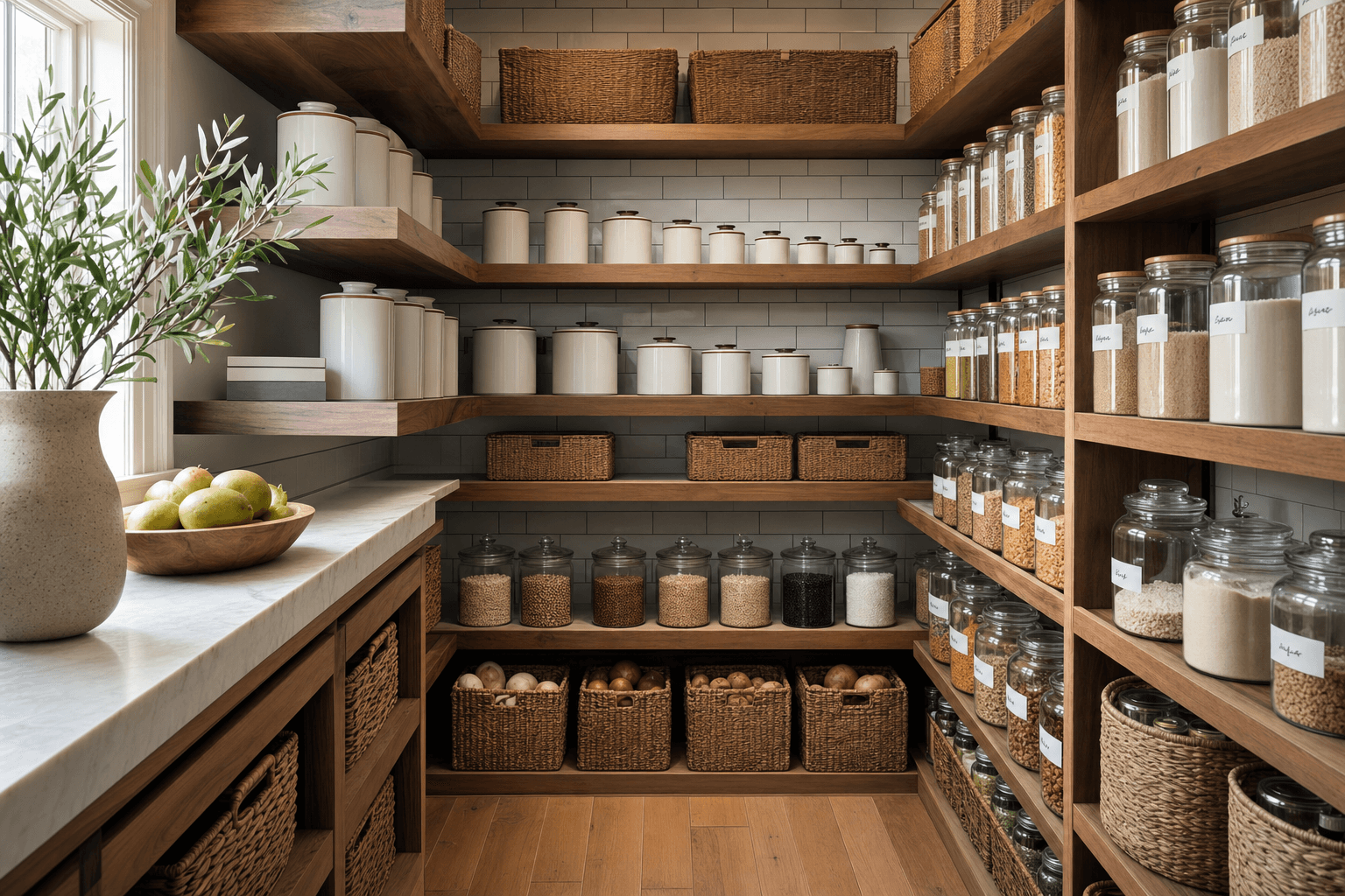 Kitchen organization — Chevy Chase